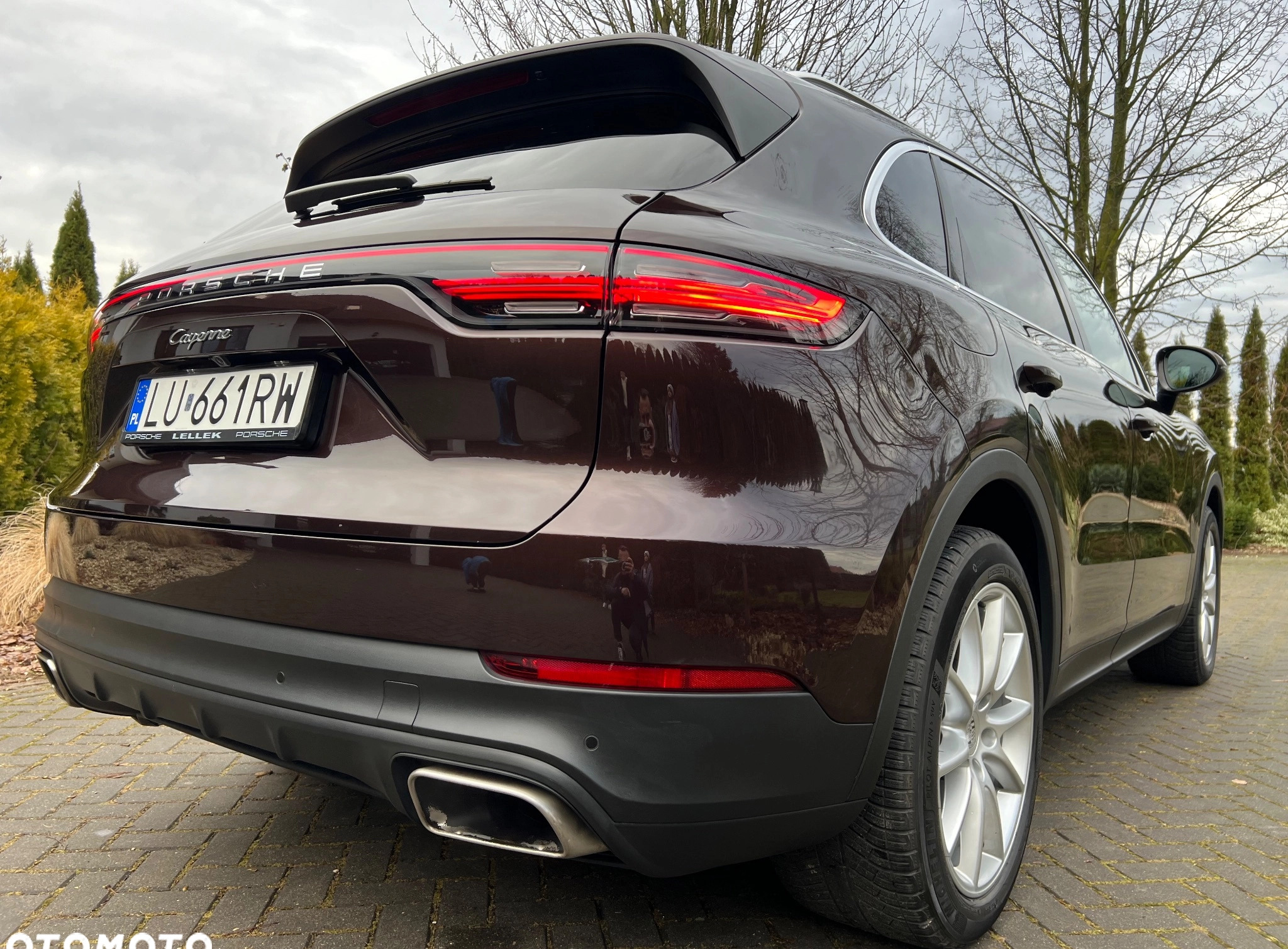 Porsche Cayenne cena 270600 przebieg: 126000, rok produkcji 2018 z Lublin małe 631